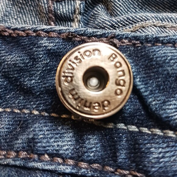 AuthenticY2K Bongo Tokyo Low Rise Bootcut Jeans Size 7 Stretch Denim 2000s Style - Picture 11 of 15